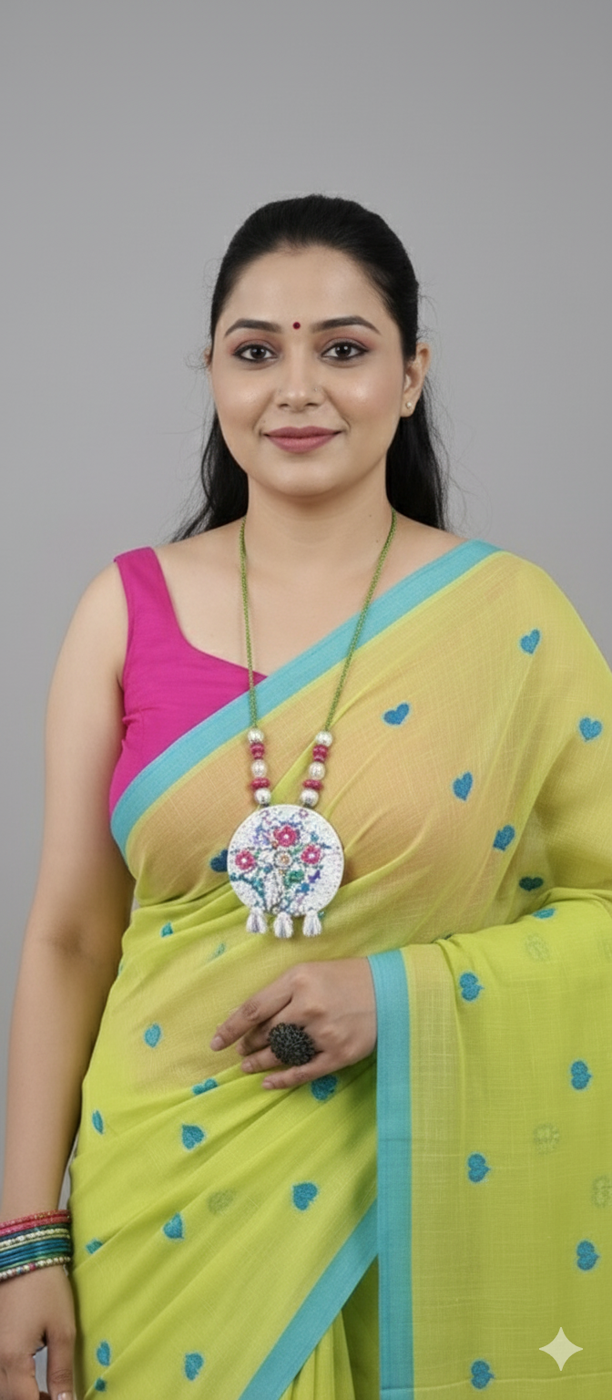 Mol cotton saree - Image 4