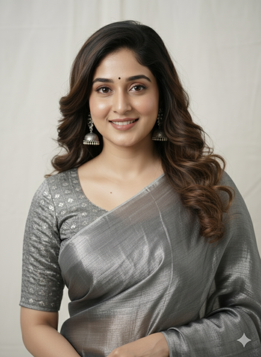 Tissue saree - Image 4