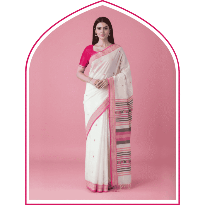 Cotton Jamdani Saree