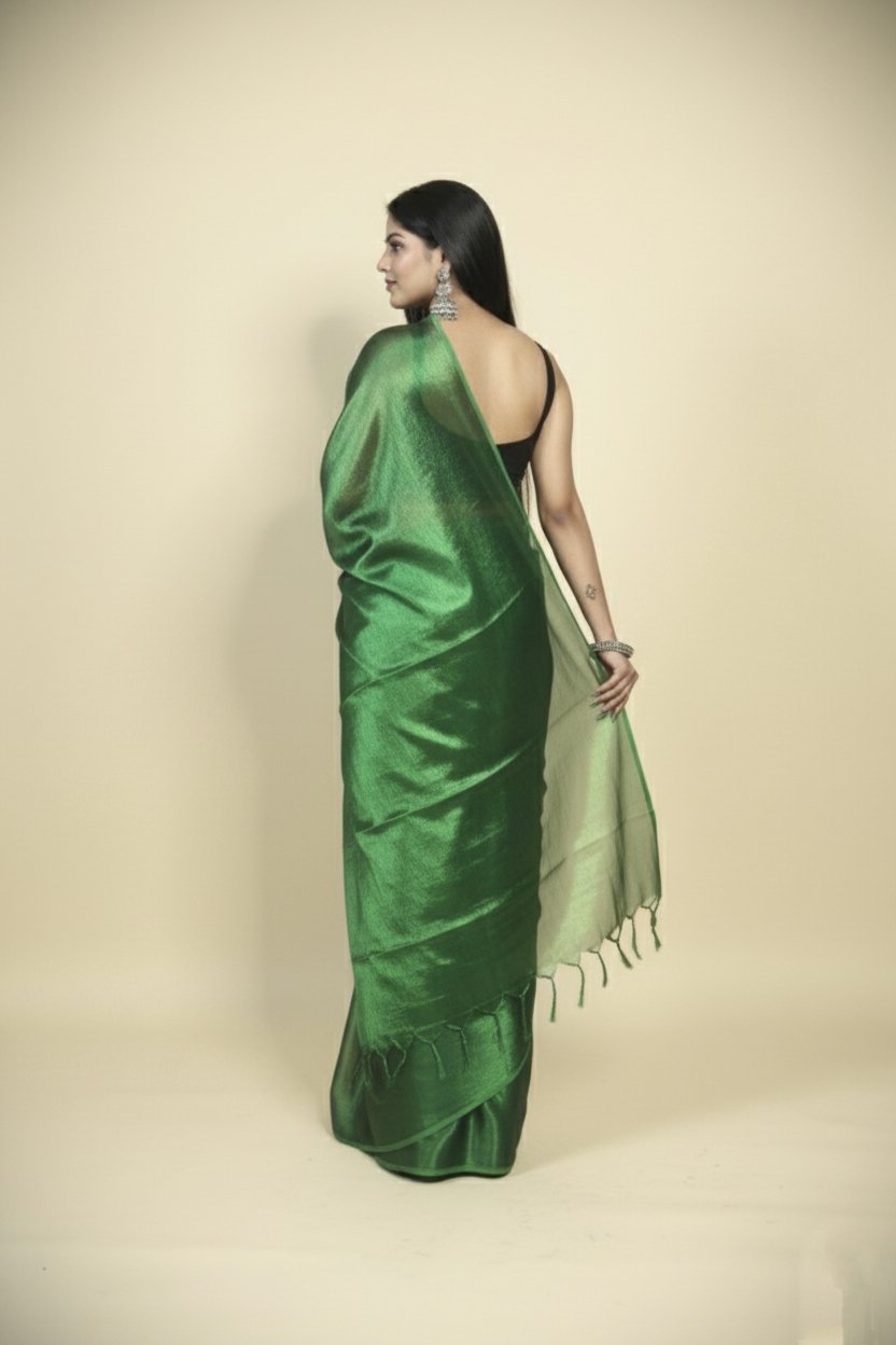 Tissue saree - Image 2