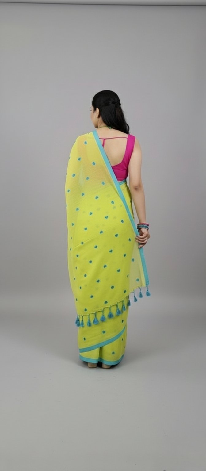 Mol cotton saree - Image 3