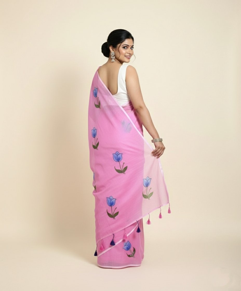 Mol cotton saree - Image 2