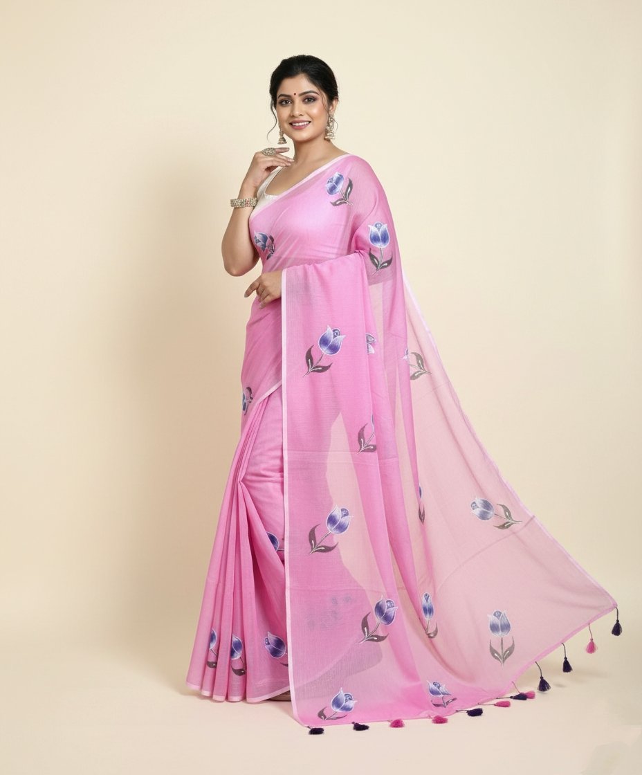 Mol cotton saree
