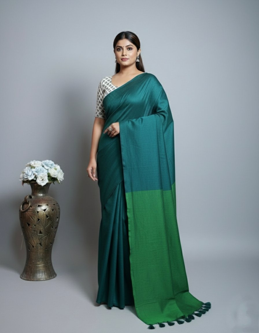 Cotton saree - Image 2