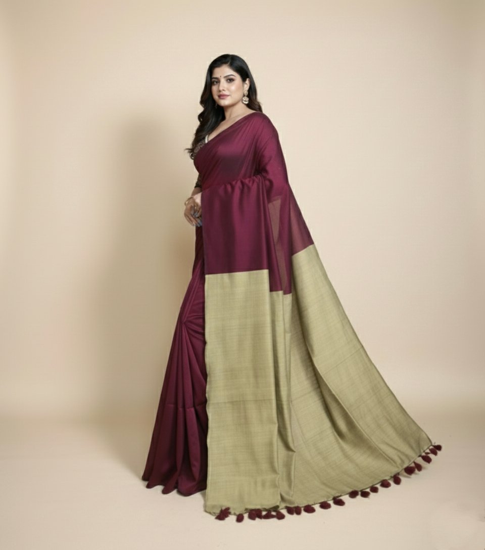 Cotton saree - Image 3