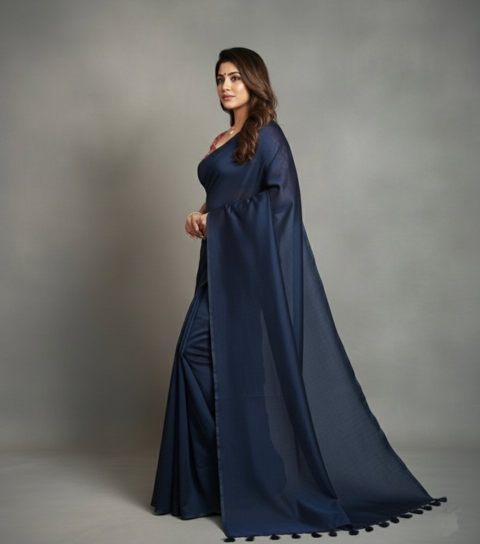 Cotton saree - Image 3