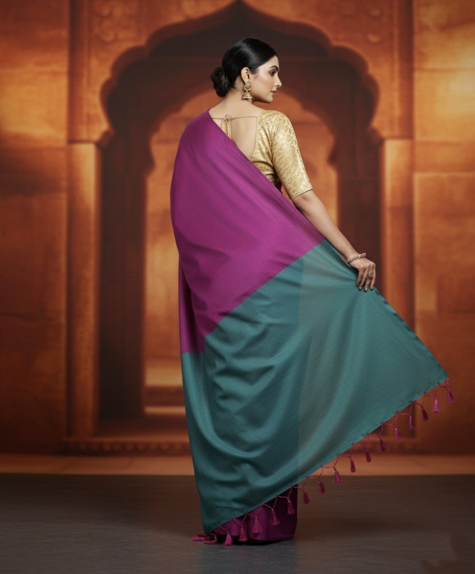 Cotton saree - Image 2